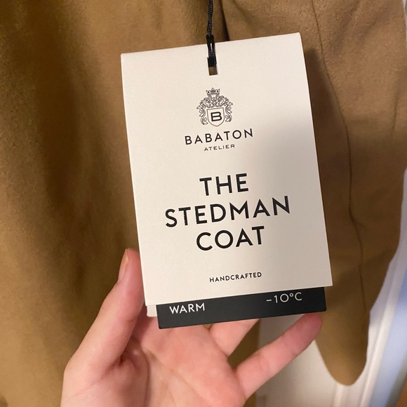Aritzia Babaton The Stedman Wool Coat Small Seville - Picture 4 of 5